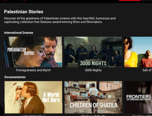 BDS-personer bakom Netflix palestinska berättelser