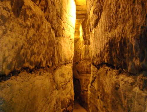 The tunnels at the Western Wall
