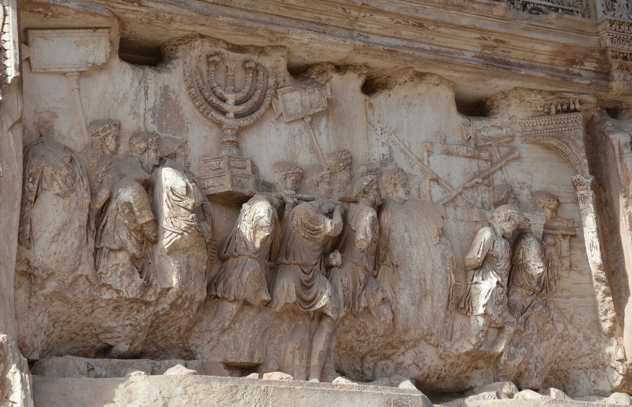 The_Arch_of_Titus,_Upper_Via_Sacra,_Rome_(31862188061)